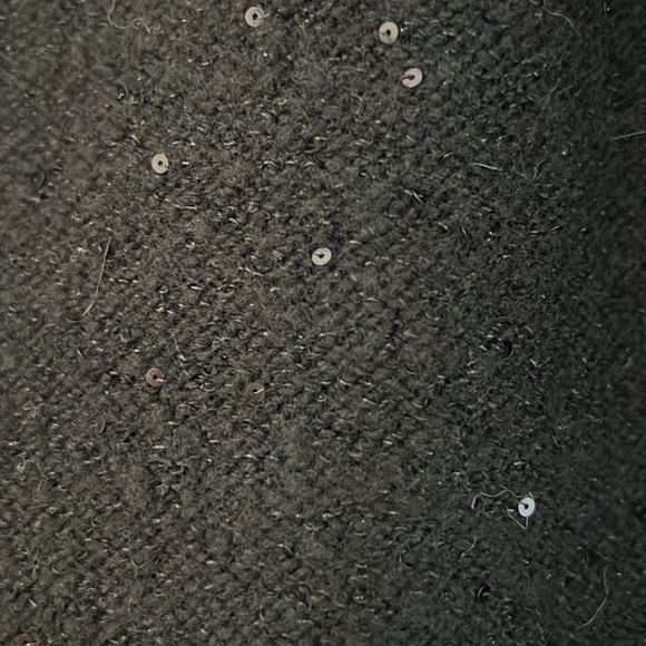 NWT! Chico’s Holiday Cowl Neck Sweater with sequins - Picture 4 of 6